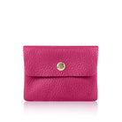 Small Leather Purse Fuchsia Pink | Betsy & Floss