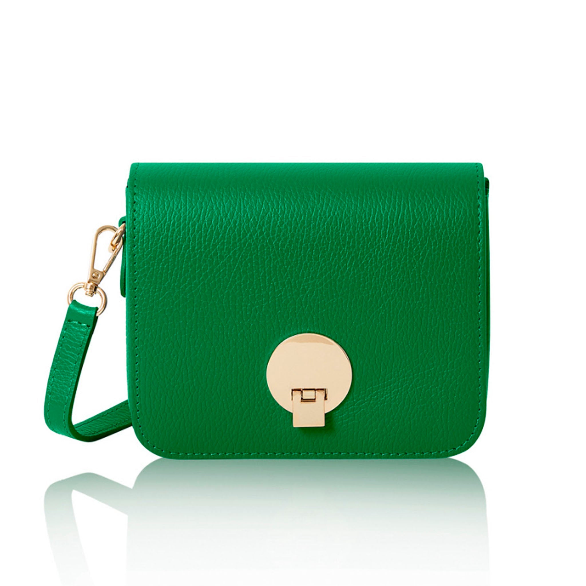 Giulia Handbag Green | Betsy & Floss