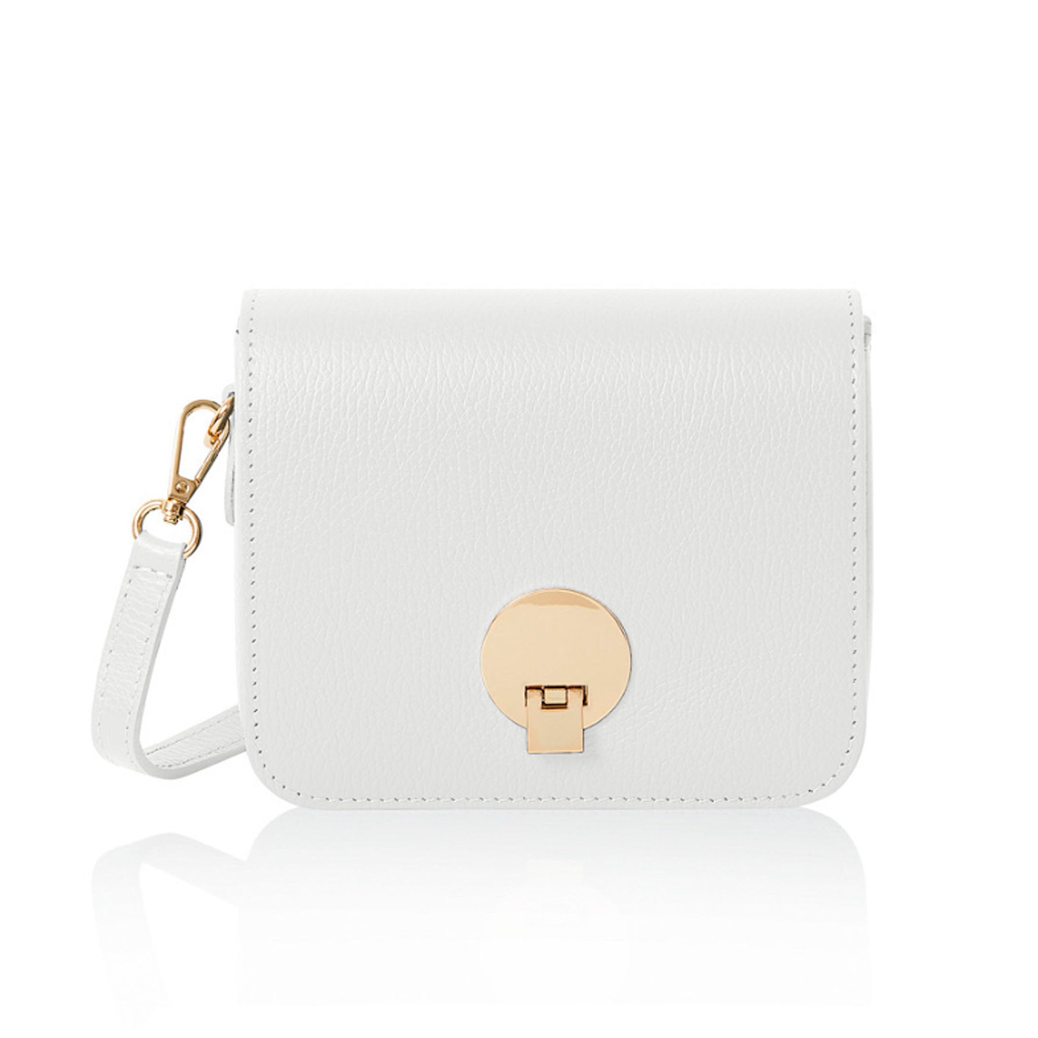 Giulia Handbag White | Betsy & Floss