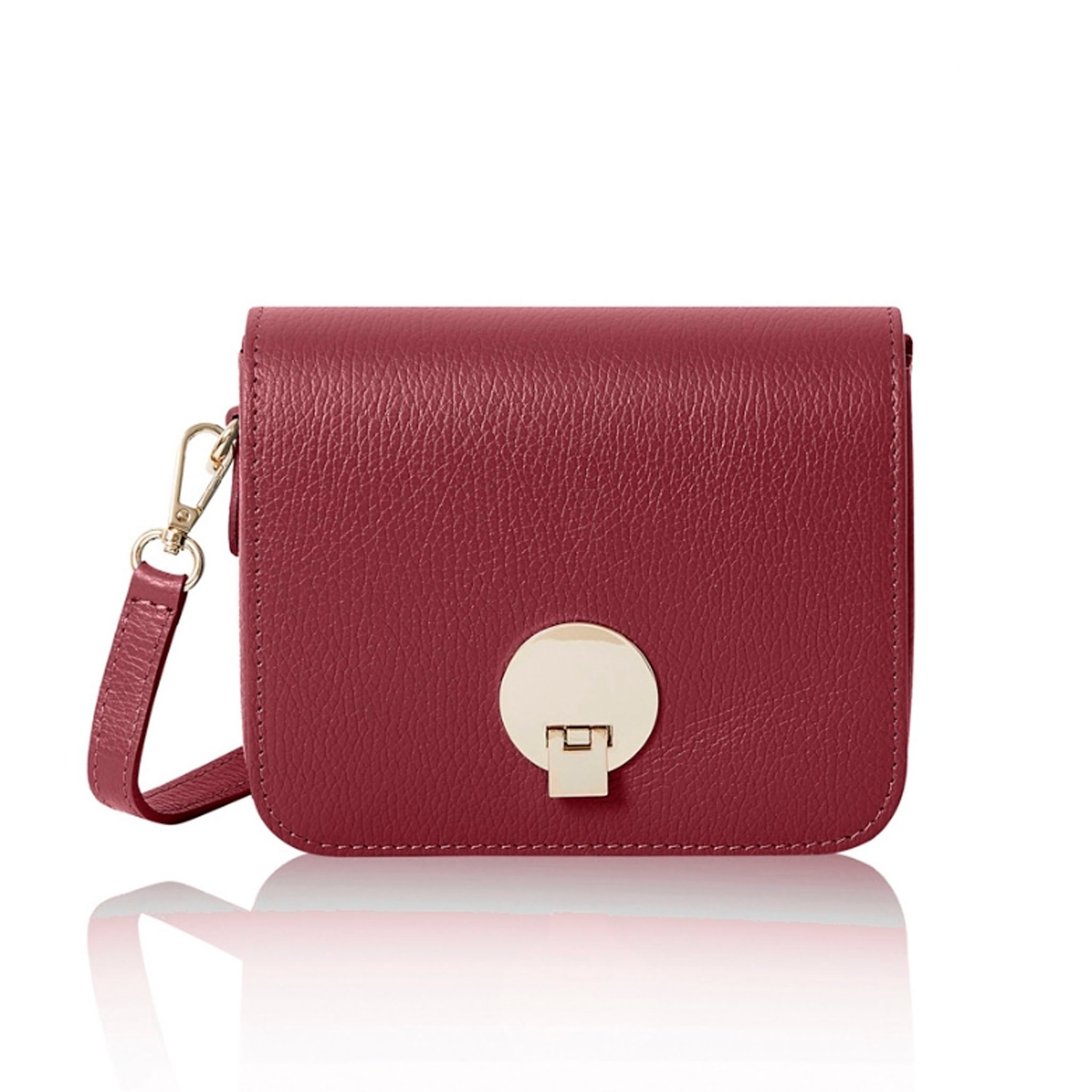 Giulia Handbag Burgundy | Betsy & Floss