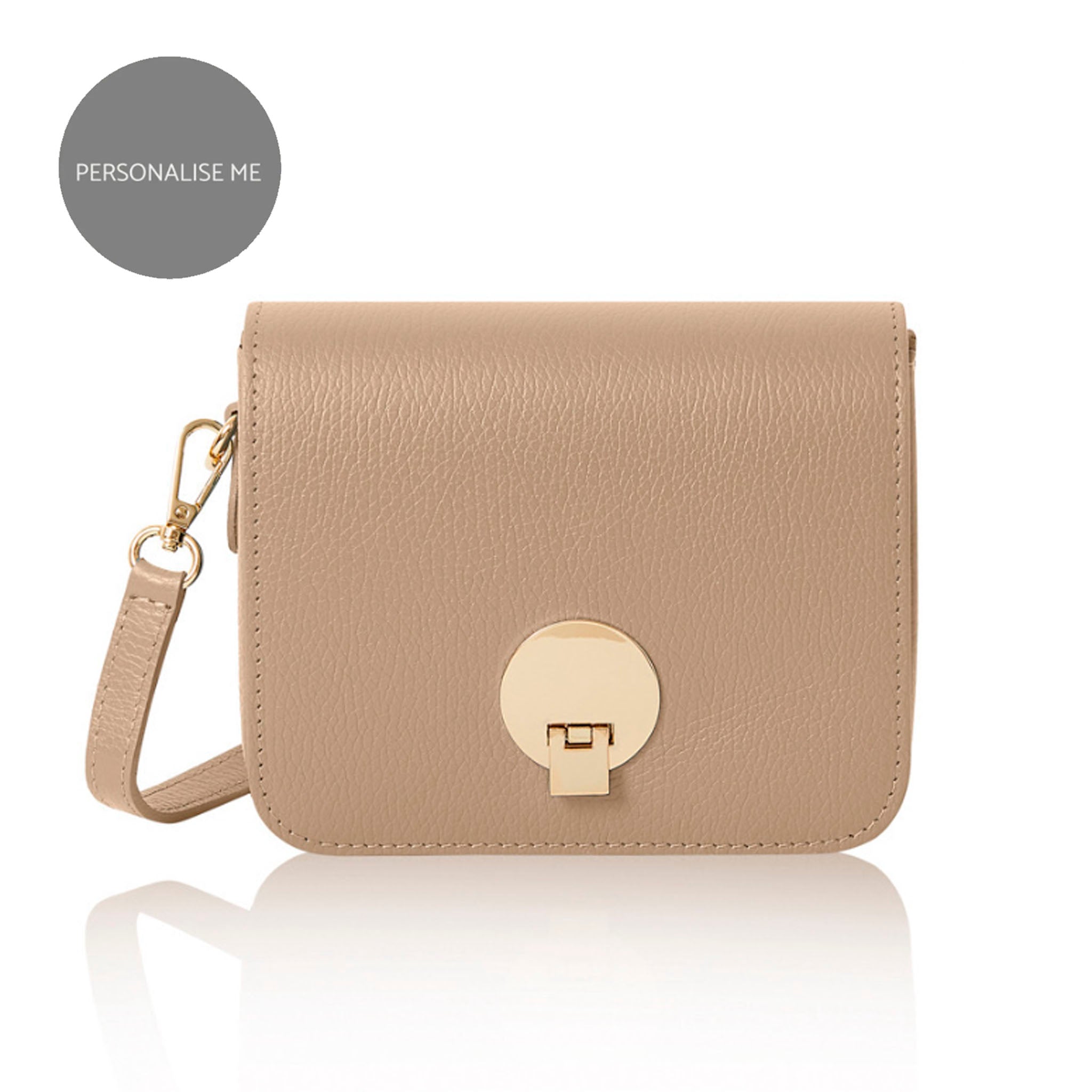 Giulia Handbag Light Taupe | Betsy & Floss