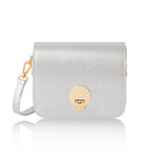 Giulia Handbag Silver | Betsy & Floss