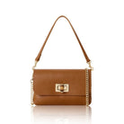 Jesi Handbag and Clutch Bag Tan | Betsy & Floss