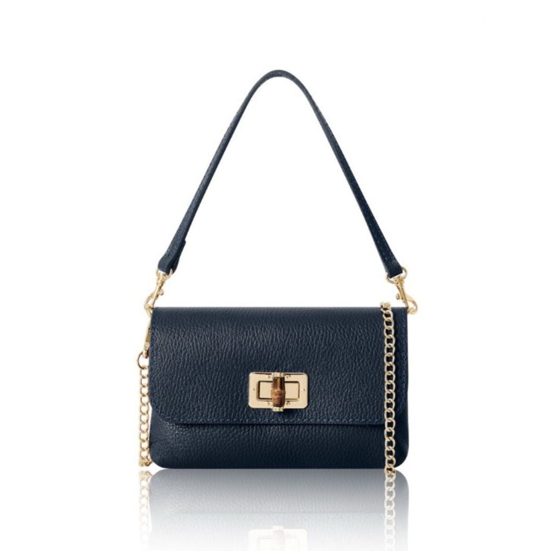 Jesi Handbag and Clutch Bag Navy Blue | Betsy & Floss
