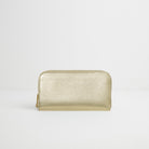 Ladies Leather Purse Gold | Betsy & Floss