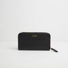 Ladies Leather Purse Black | Betsy & Floss