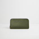 Ladies Leather Purse Olive Green | Betsy & Floss