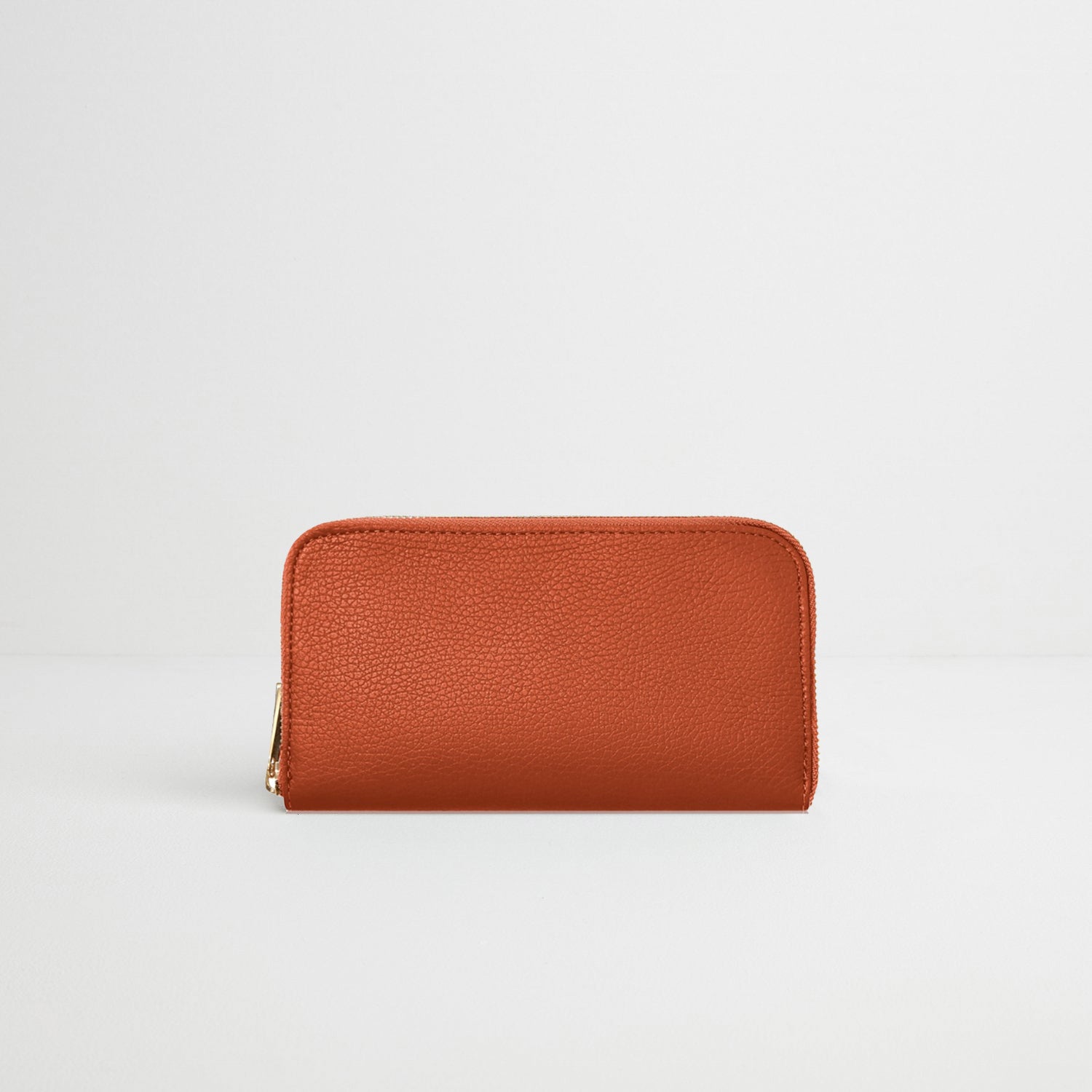 Ladies Leather Purse Burnt Orange | Betsy & Floss