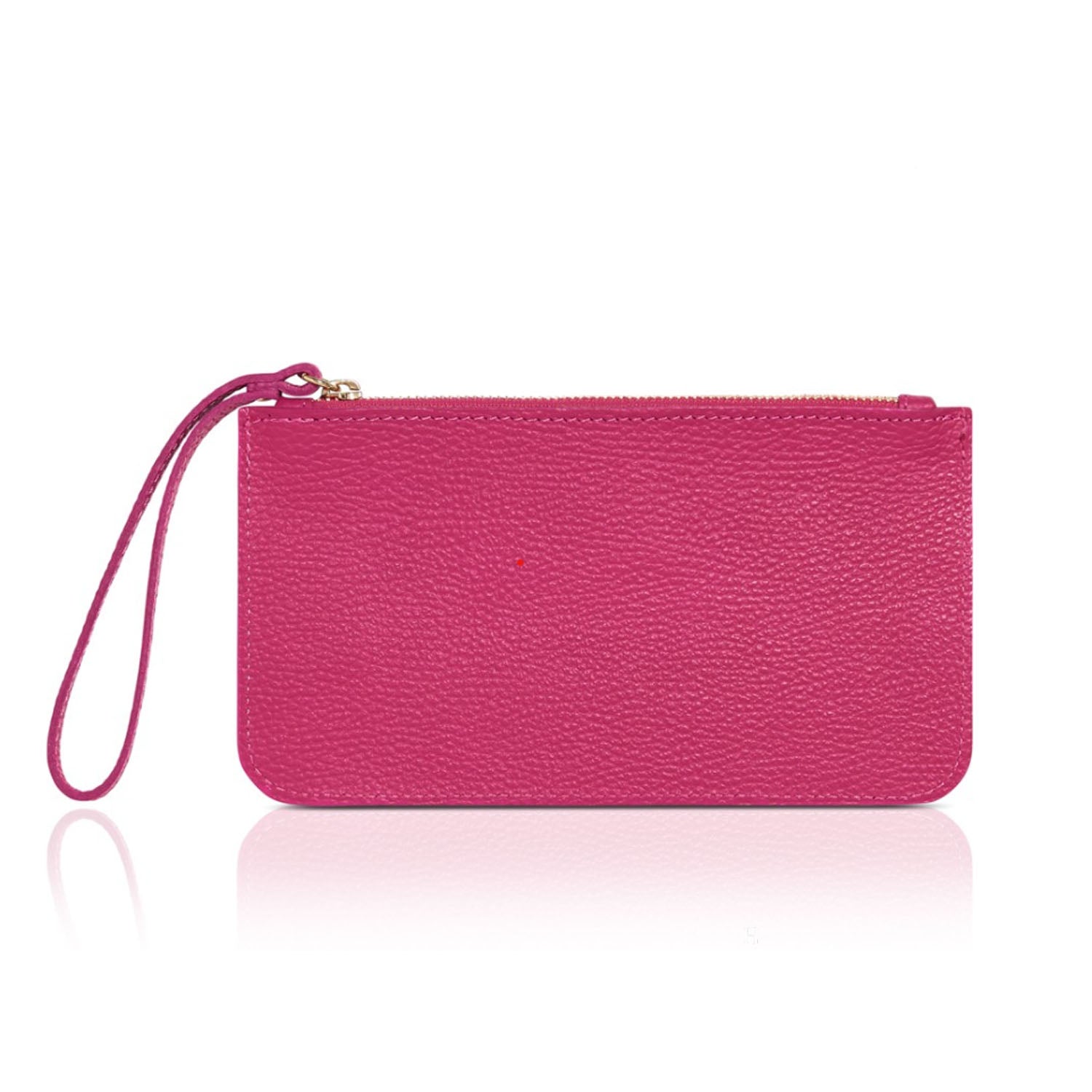 Large Clutch Purse Fuchsia | Betsy & Floss