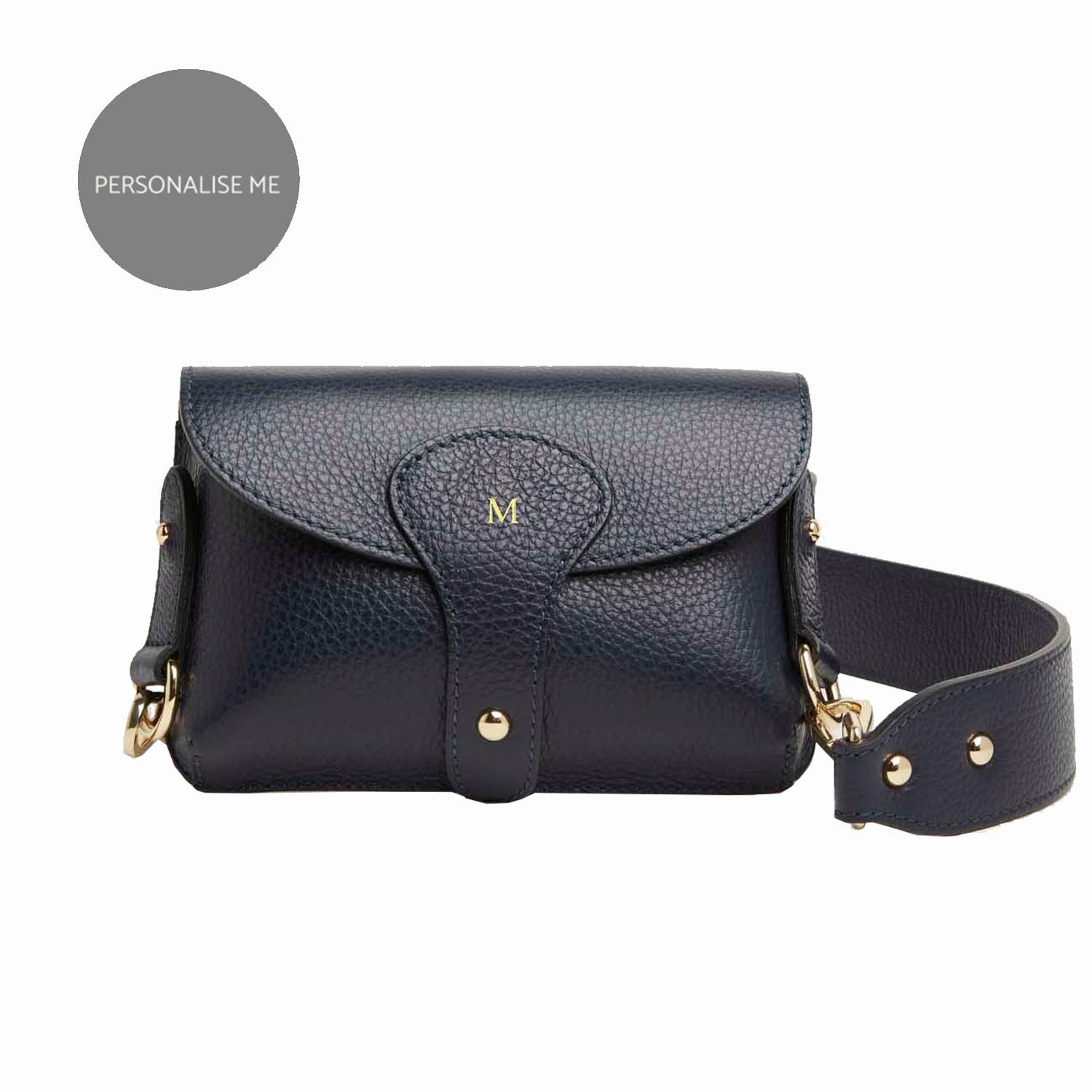 Large Luca Crossbody Bag Navy | Betsy & Floss