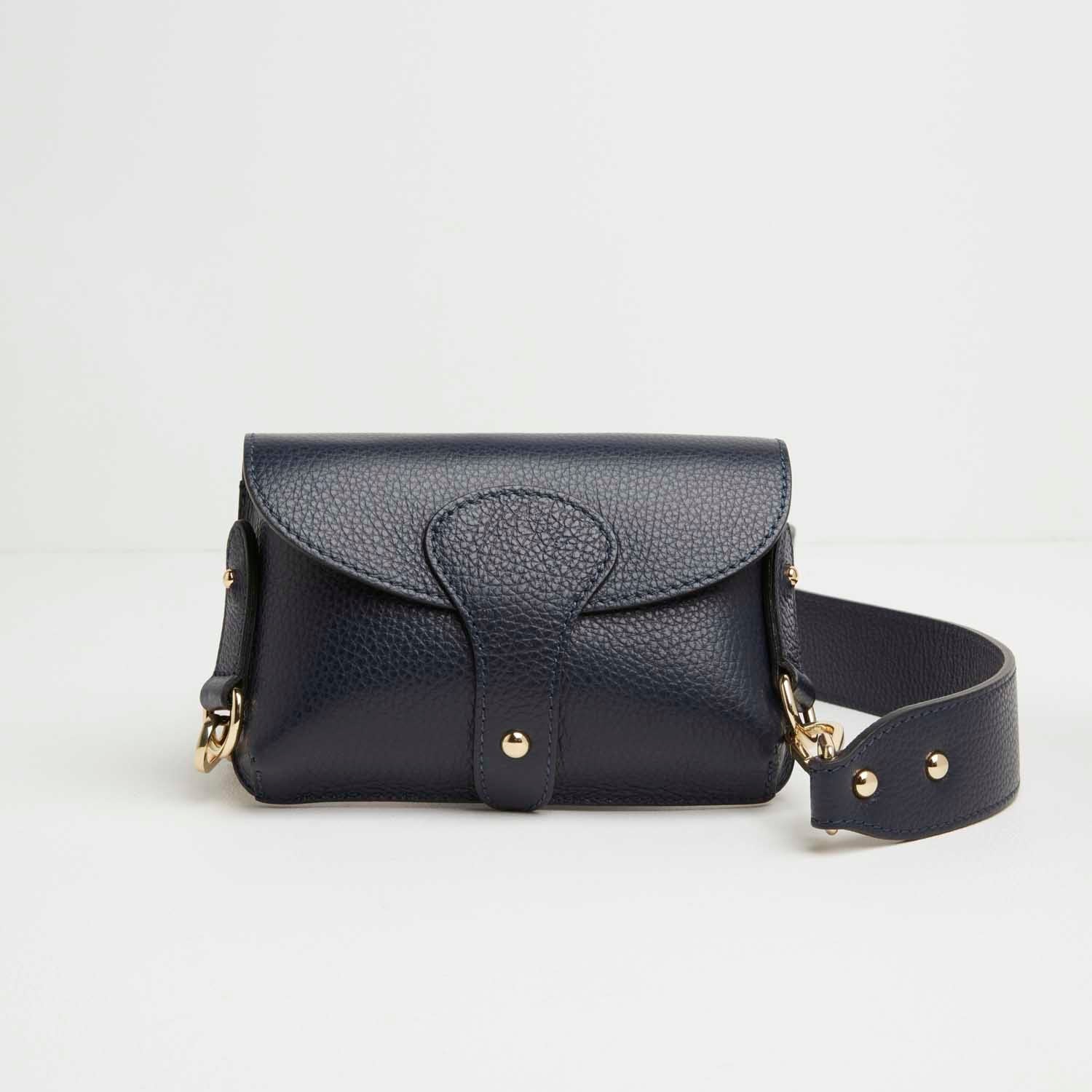 Large Luca Crossbody Bag Navy | Betsy & Floss