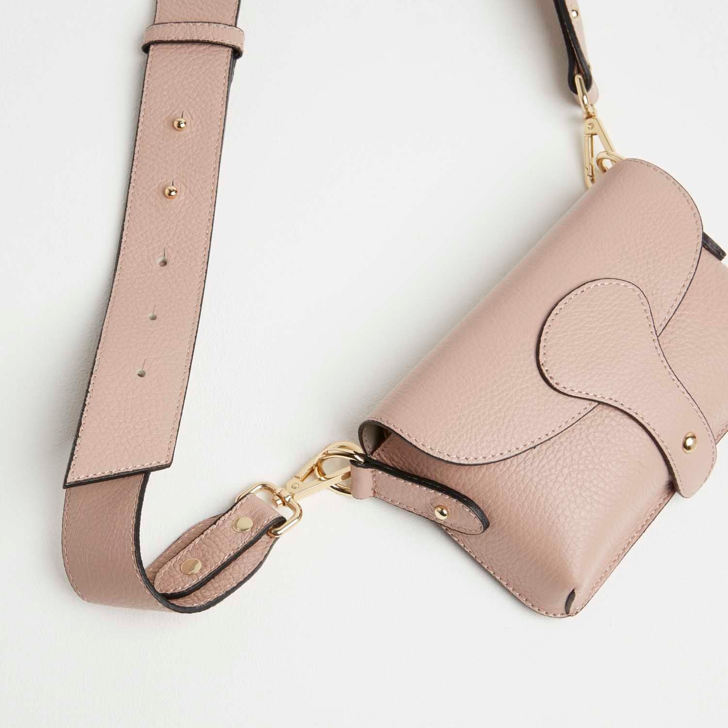 Large Luca Crossbody Bag Blush | Betsy & Floss