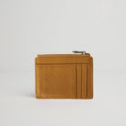 Leather Card Holder and Zip Purse Mustard | Betsy & Floss