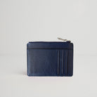 Leather Card Holder and Zip Purse Navy | Betsy & Floss