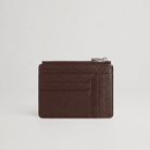 Leather Card Holder and Zip Purse Brown | Betsy & Floss