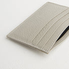 Leather Card Holder Grey | Betsy & Floss