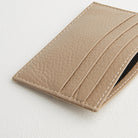 Leather Card Holder Taupe | Betsy & Floss