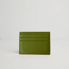 Leather Card Holder Olive Green | Betsy & Floss