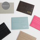 Leather Card Holder Black | Betsy & Floss