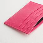 Leather Card Holder Pink | Betsy & Floss