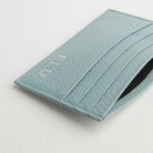 Leather Card Holder Light Blue | Betsy & Floss