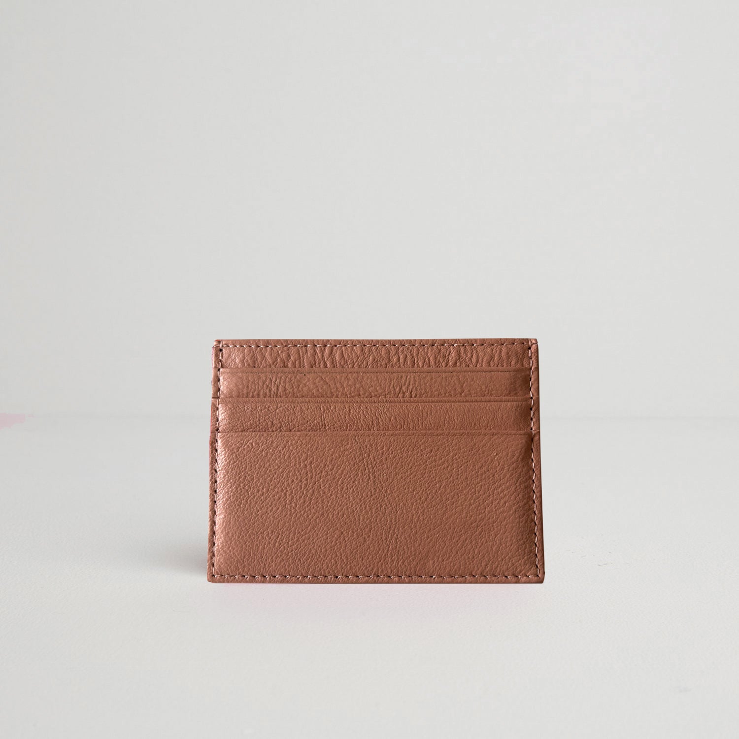 Leather Card Holder Light Peach | Betsy & Floss