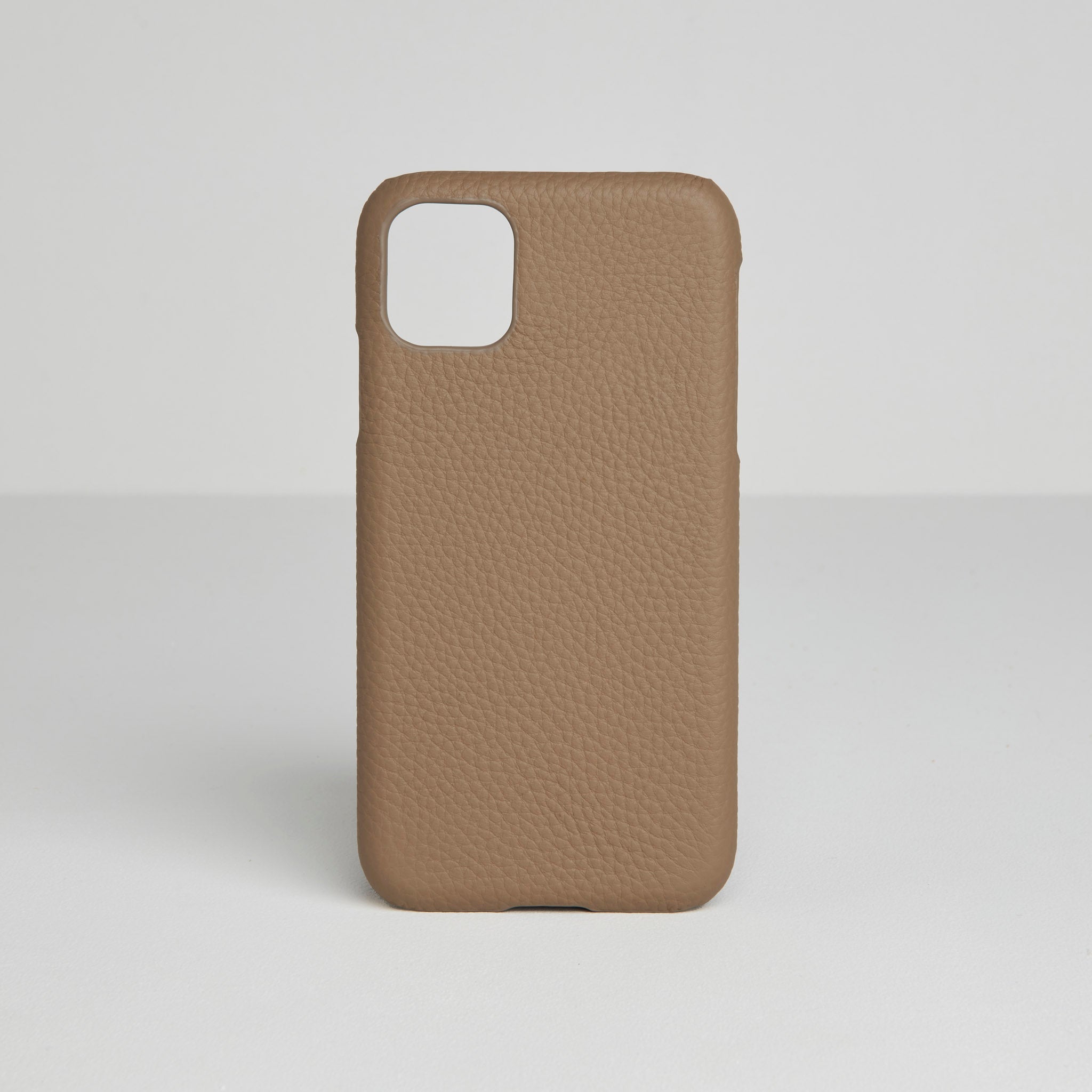 Leather Phone Case - iPhone 11 Taupe | Betsy & Floss