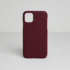 Leather Phone Case - iPhone 11 Burgundy | Betsy & Floss