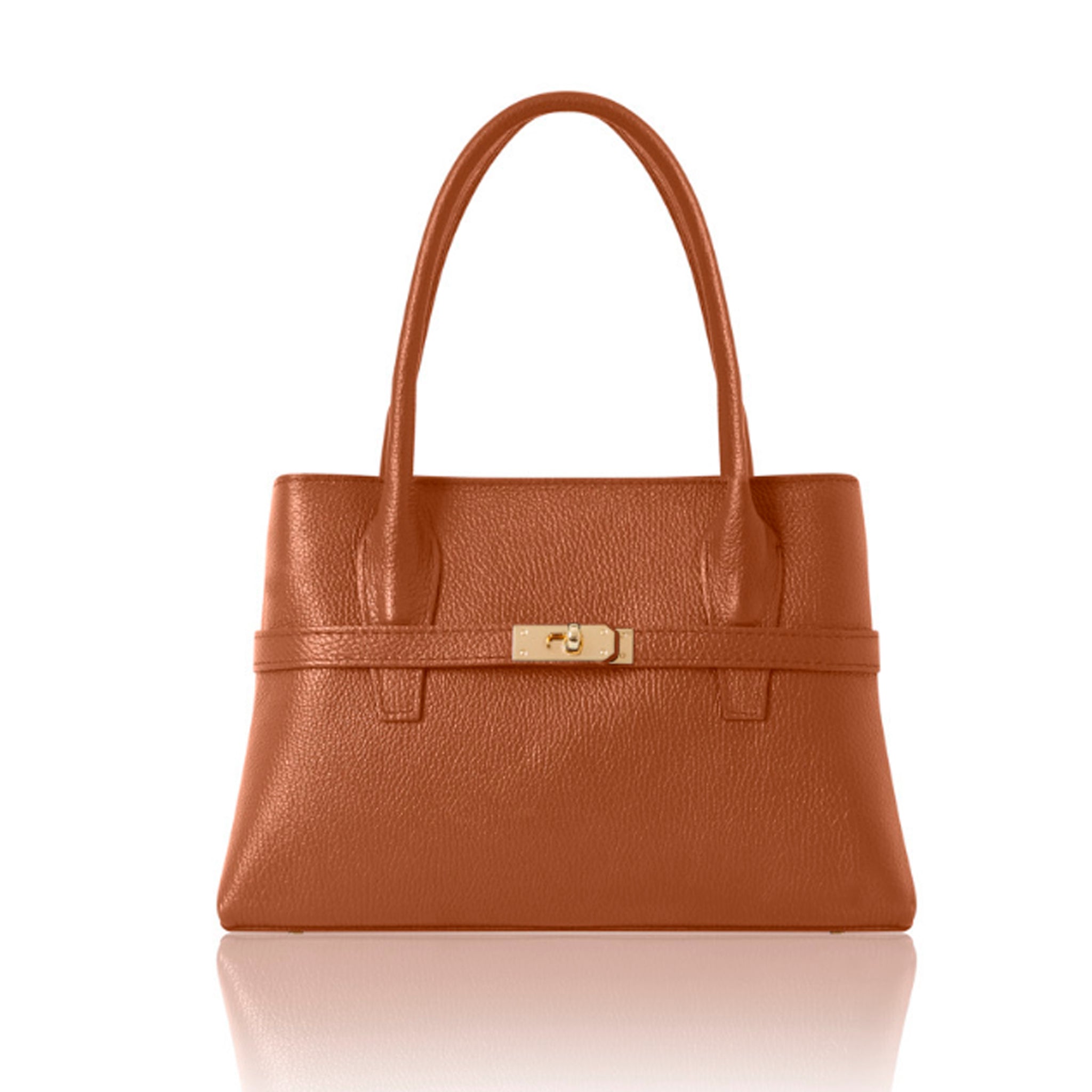 Loreto Handbag Tan | Betsy & Floss