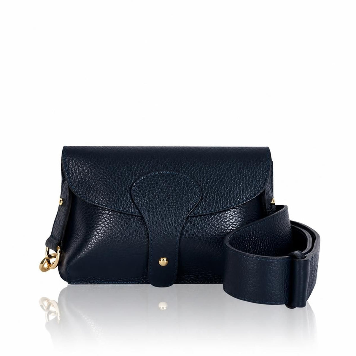 Luca Mini Crossbody Bag Navy | Betsy & Floss