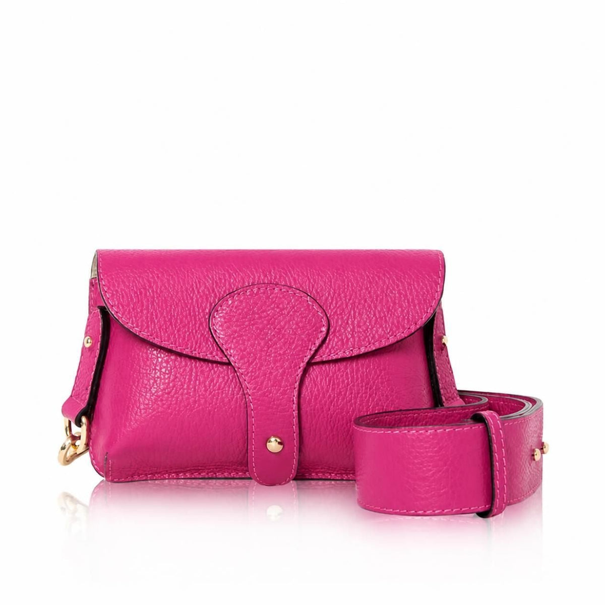 Luca Mini Crossbody Bag Fuchsia | Betsy & Floss