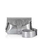 Luca Mini Crossbody Bag Silver | Betsy & Floss