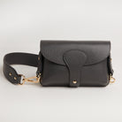 Luca Small Crossbody Bag Dark Grey | Betsy & Floss