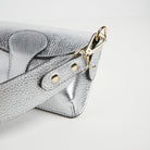 Luca Small Crossbody Bag Silver | Betsy & Floss