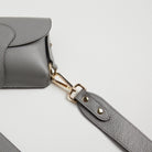 Luca Small Crossbody Bag Light Grey | Betsy & Floss