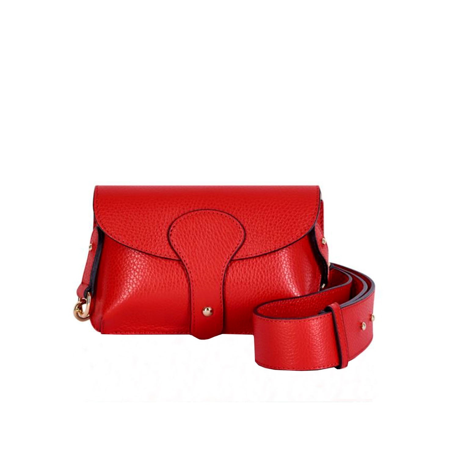 Luca Small Crossbody Bag Red | Betsy & Floss