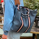 Manarola Backpack Denim Blue | Betsy & Floss