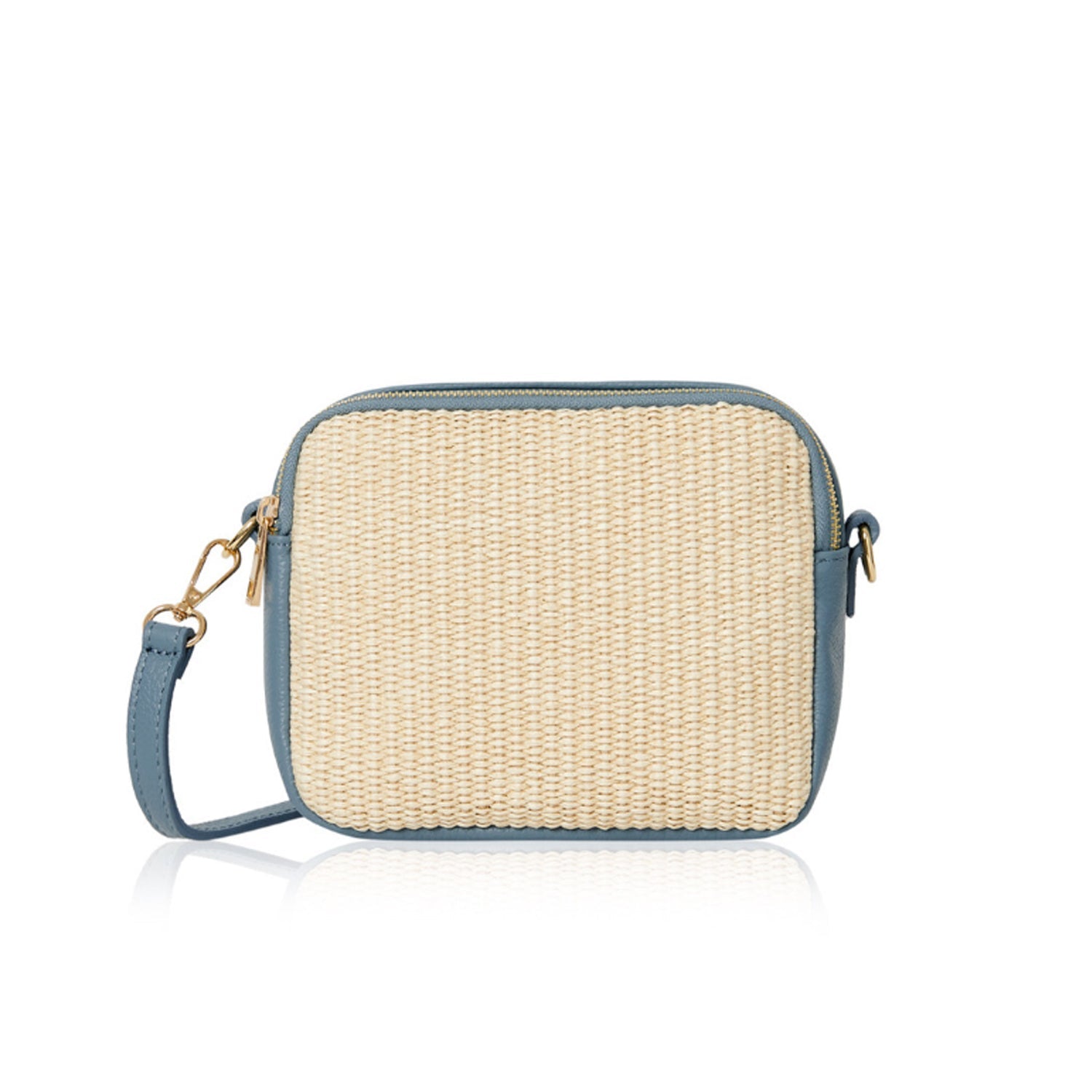 Raffia crossbody bag best sale