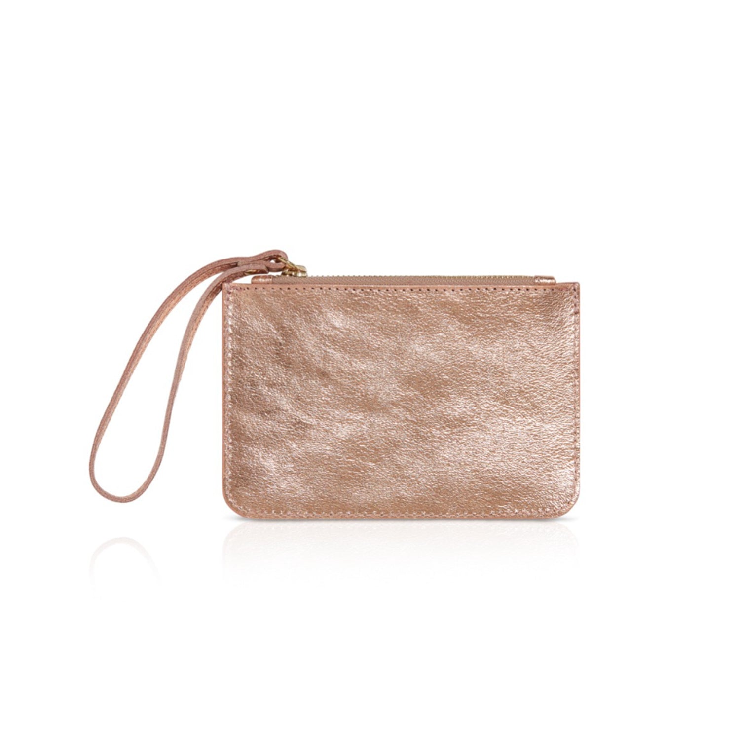 Medium Clutch Purse Rose Gold | Betsy & Floss