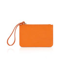 Medium Clutch Purse Orange | Betsy & Floss