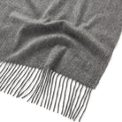 Oversized Cashmere Scarf Dark Grey | Betsy & Floss