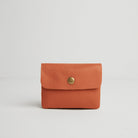 Small Leather Purse Papaya | Betsy & Floss