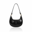 Parma Crescent Bag Black | Betsy & Floss