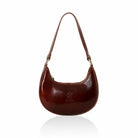 Parma Crescent Bag Light Chocolate | Betsy & Floss