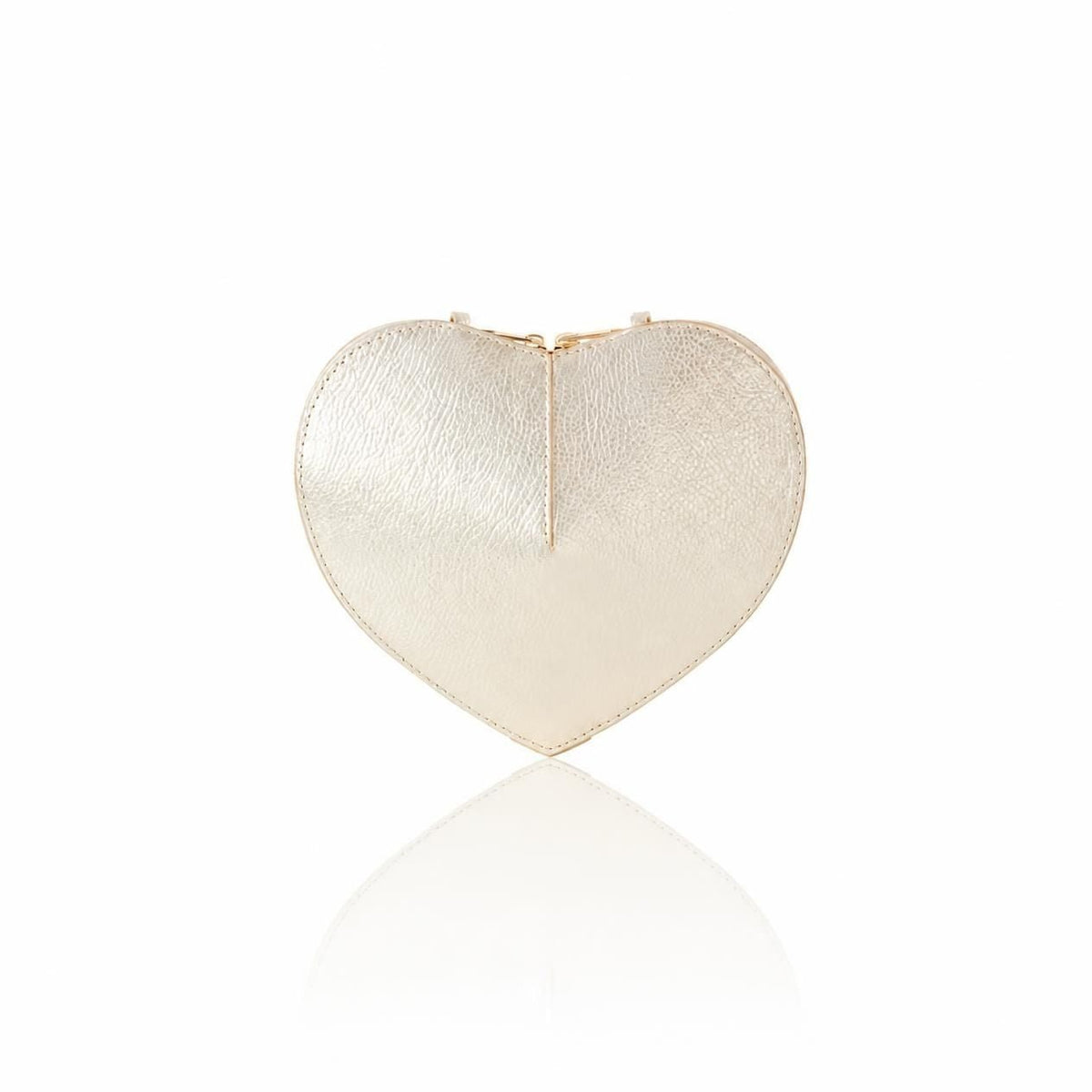 Portofino Heart Crossbody Bag Gold | Betsy & Floss