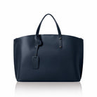Positano Leather Handbag Navy | Betsy & Floss