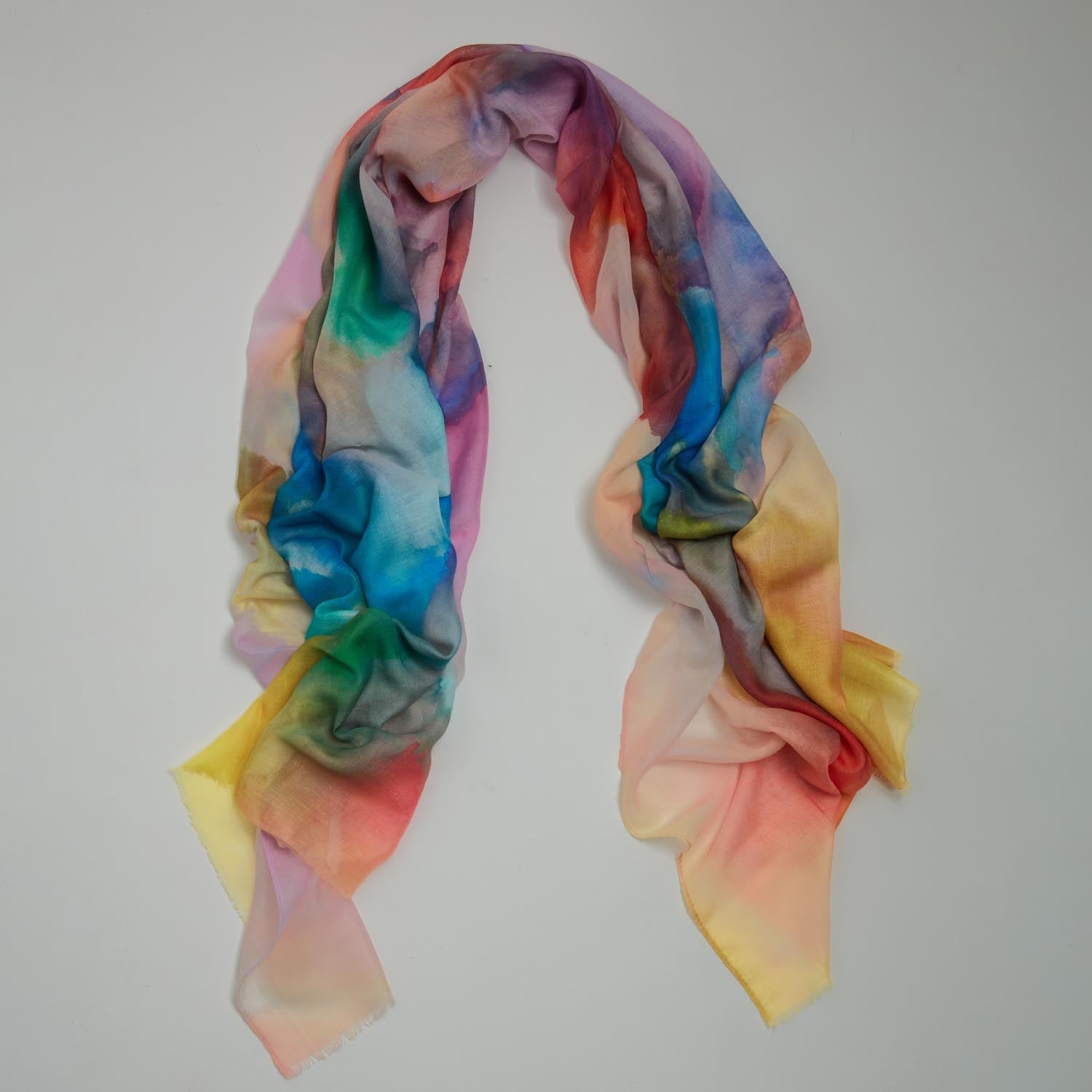 Rainbow Print Scarf | Betsy & Floss