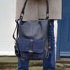 Sarno 2 - in - 1 Backpack and Tote Bag Tan | Betsy & Floss