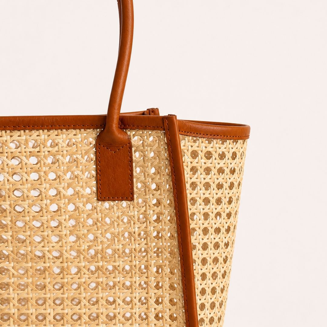 Serang Basket Bag Black | Betsy & Floss