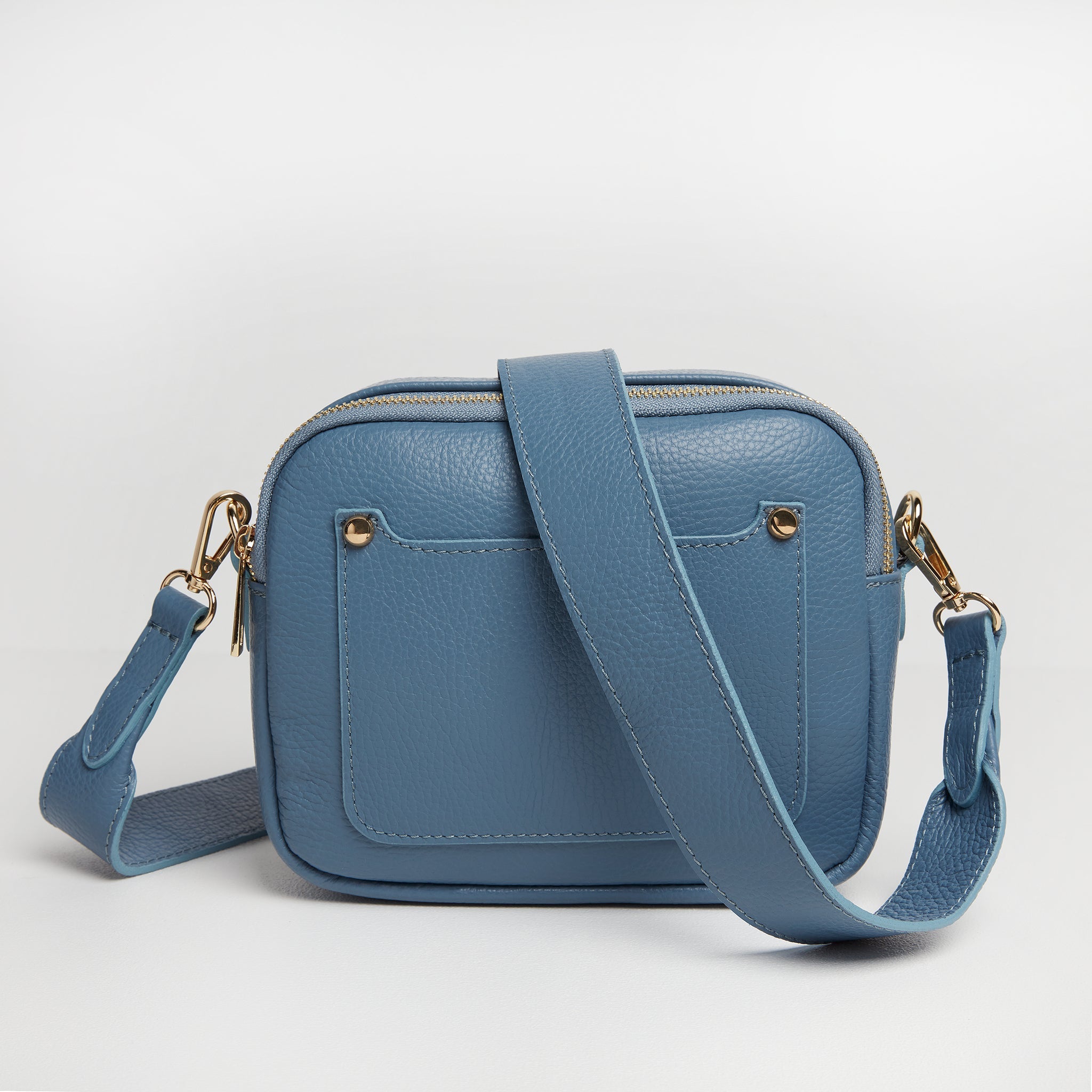 Sienna Crossbody Bag Denim Blue | Betsy & Floss